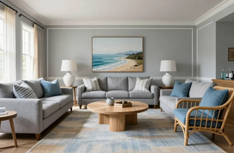 Steal-Worthy 10 Grey and Blue Living Room Ideas