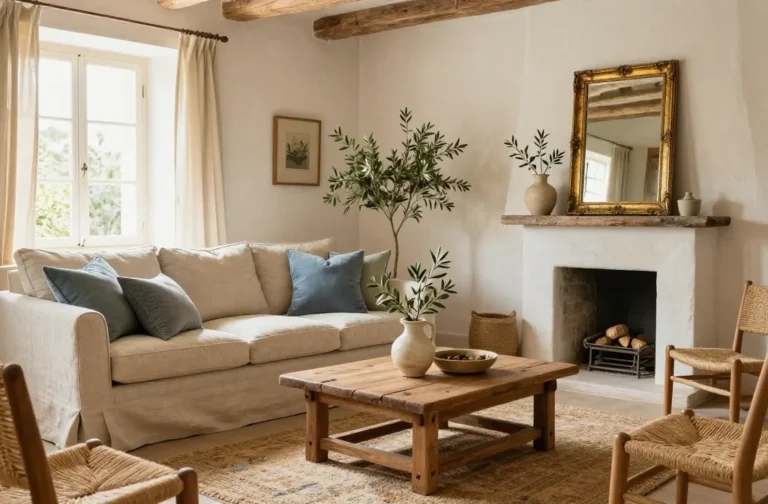 10 French Country Living Room Ideas with Rustic Charm