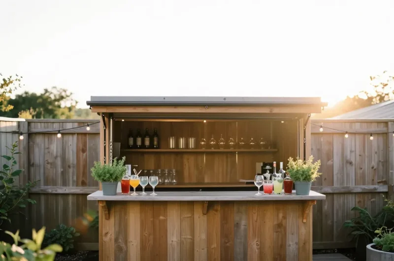 10 Garden Bar Ideas to Turn Your Backyard Into Happy Hour