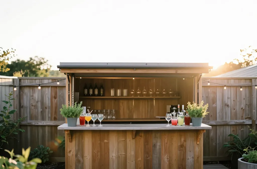 10 Garden Bar Ideas to Turn Your Backyard Into Happy Hour