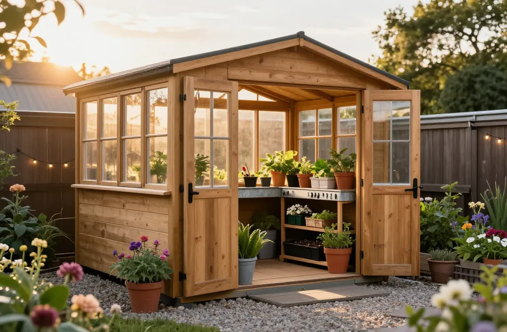 10 Garden Shed Ideas That Wow Neighbors and Spark Joy