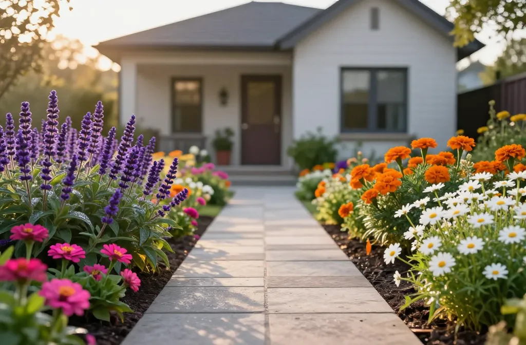 10 Flower Garden Ideas to Wow Your Walkway and Neighbors