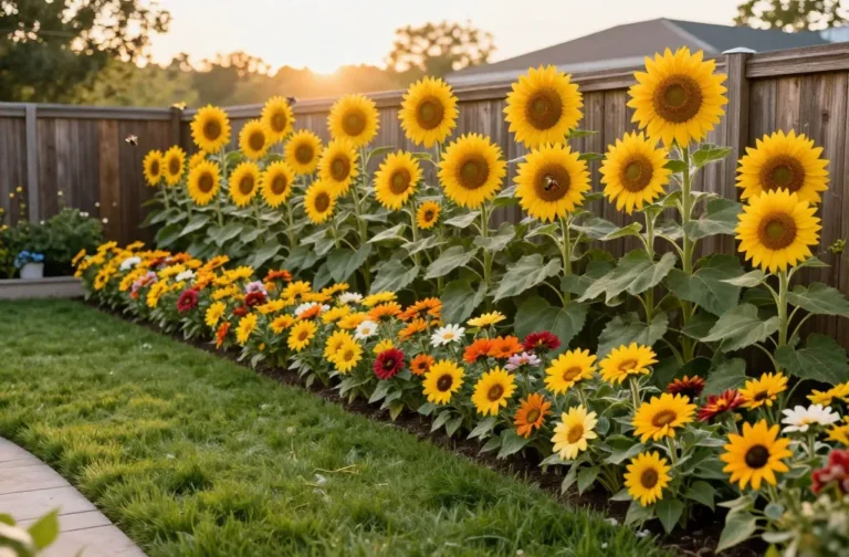 10 Sunflower Garden Ideas That Stop Neighbors in Their Tracks