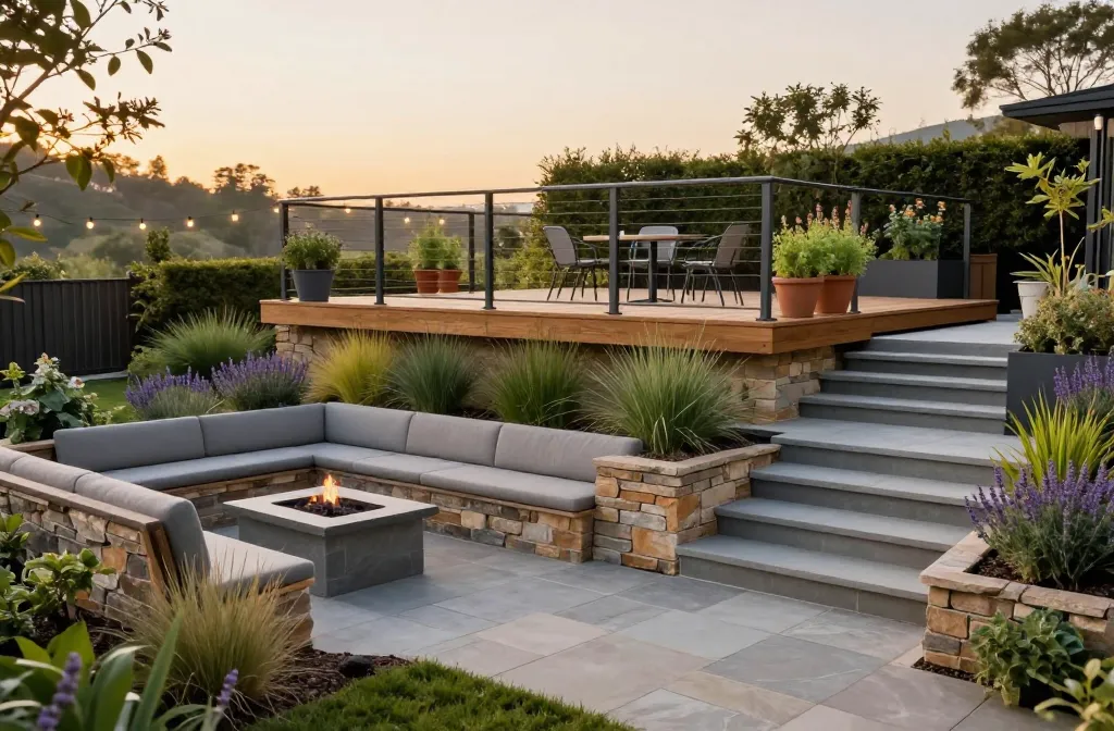10 Two Level Garden Ideas to Instantly Elevate Your Yard