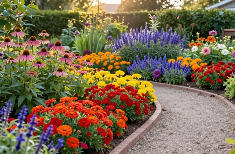 10 Backyard Flower Garden Ideas That Burst with Color