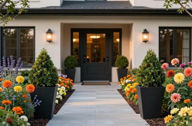 Stunning 10 Flower Garden Ideas in Front of House