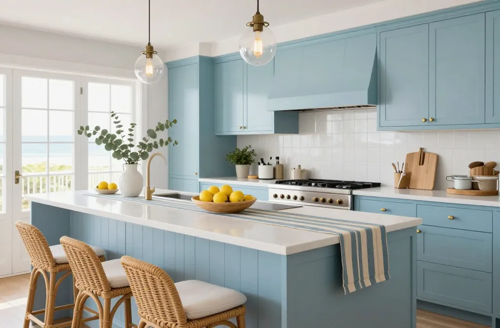 10 Blue Kitchen Cabinets That Will Make You Swoon