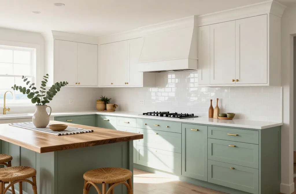 Stunning 10 Two Tone Kitchen Cabinets to Copy Now