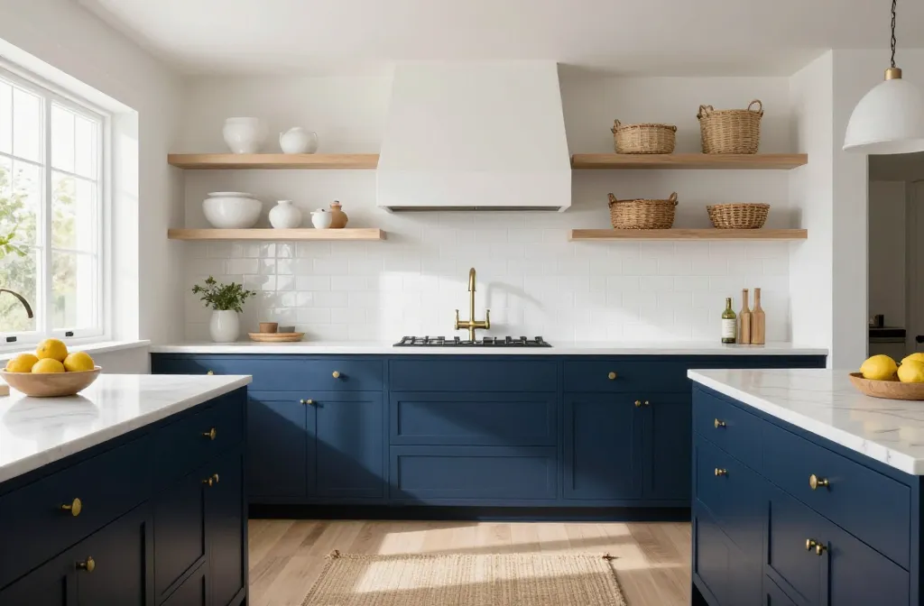 10 Dark Blue Kitchen Cabinets That Instantly Elevate Kitchens
