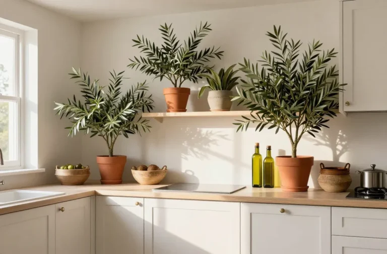 Steal These 10 Greenery Above Kitchen Cabinets Ideas