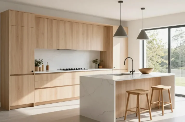 10 Maple Kitchen Cabinets with White Quartz You’Ll Love