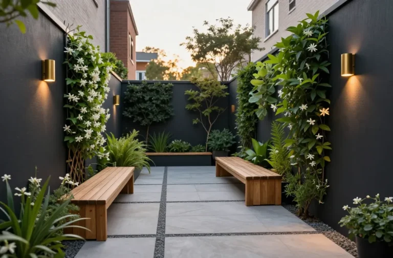 Genius 10 Narrow Backyard Design Ideas That Work