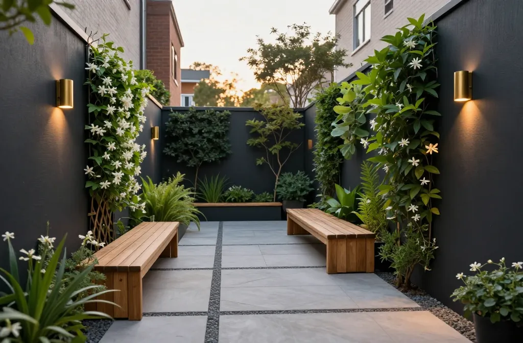 Genius 10 Narrow Backyard Design Ideas That Work