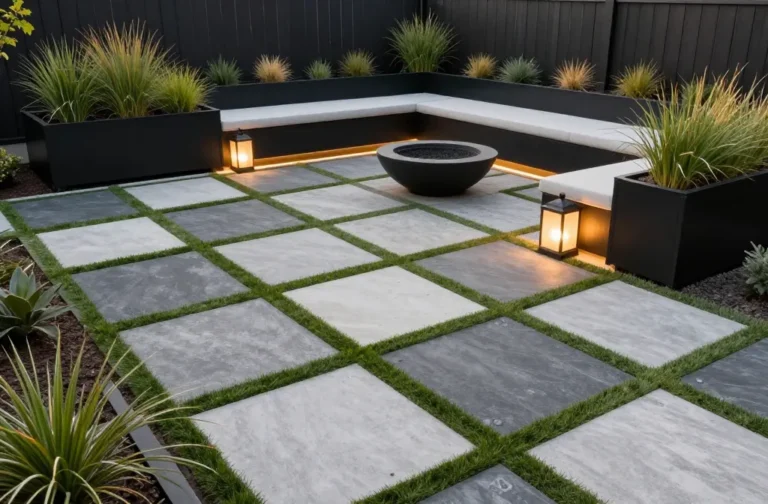 12 Small Backyard Landscaping with Pavers That Wow