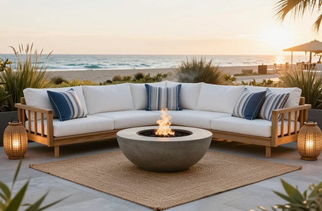 Sizzle-Worthy 15 Backyard Patio Ideas with Fire Pits