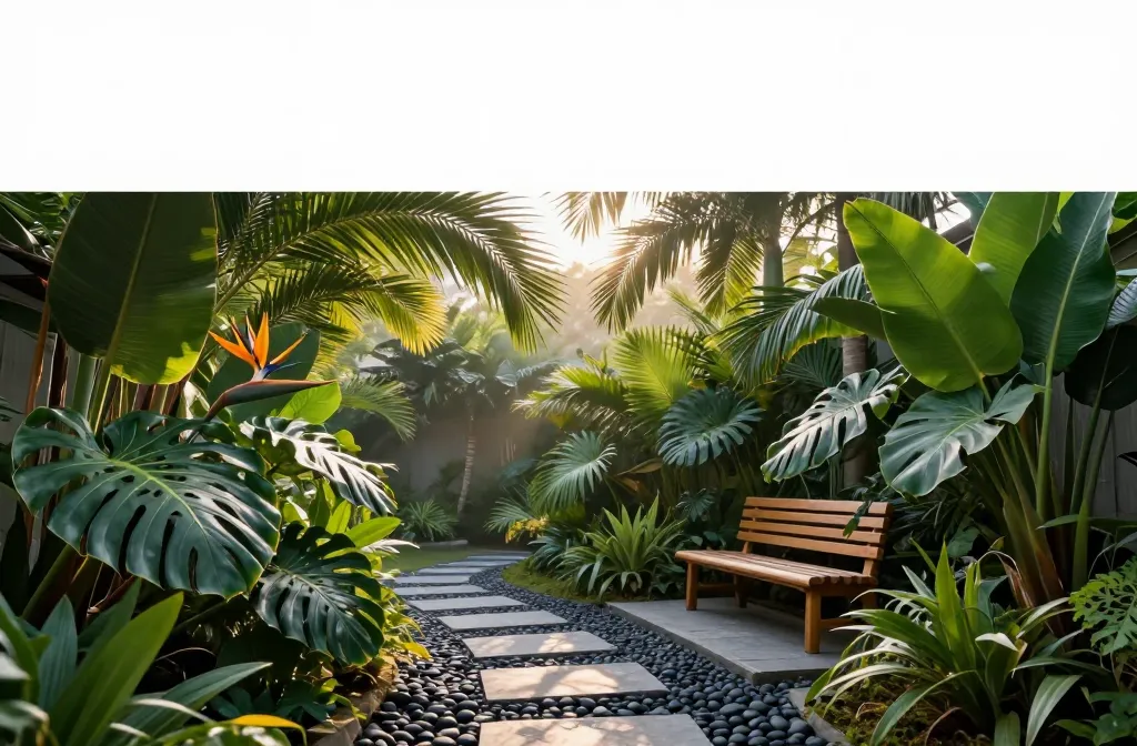 10 Tropical Backyard Landscaping Ideas That Feel Like Vacay
