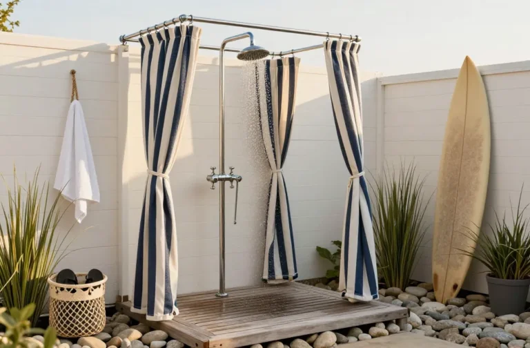 10 Backyard Outdoor Shower Ideas That Feel Like Vacation