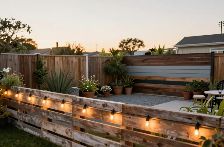 Transform Your Yard: 13 Budget Backyard Fence Ideas