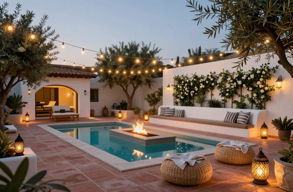 Mesmerizing 11 Backyard Oasis Ideas That Look Better After Sunset