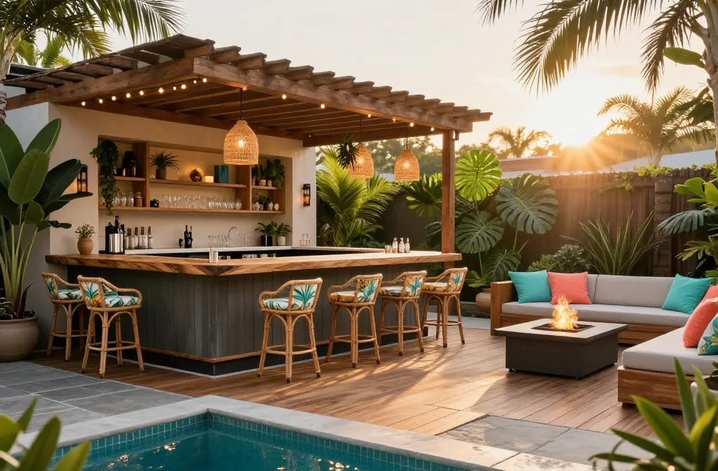 Turn Your Yard Into Paradise: 11 Backyard Bar Oasis Ideas You’Ll Love