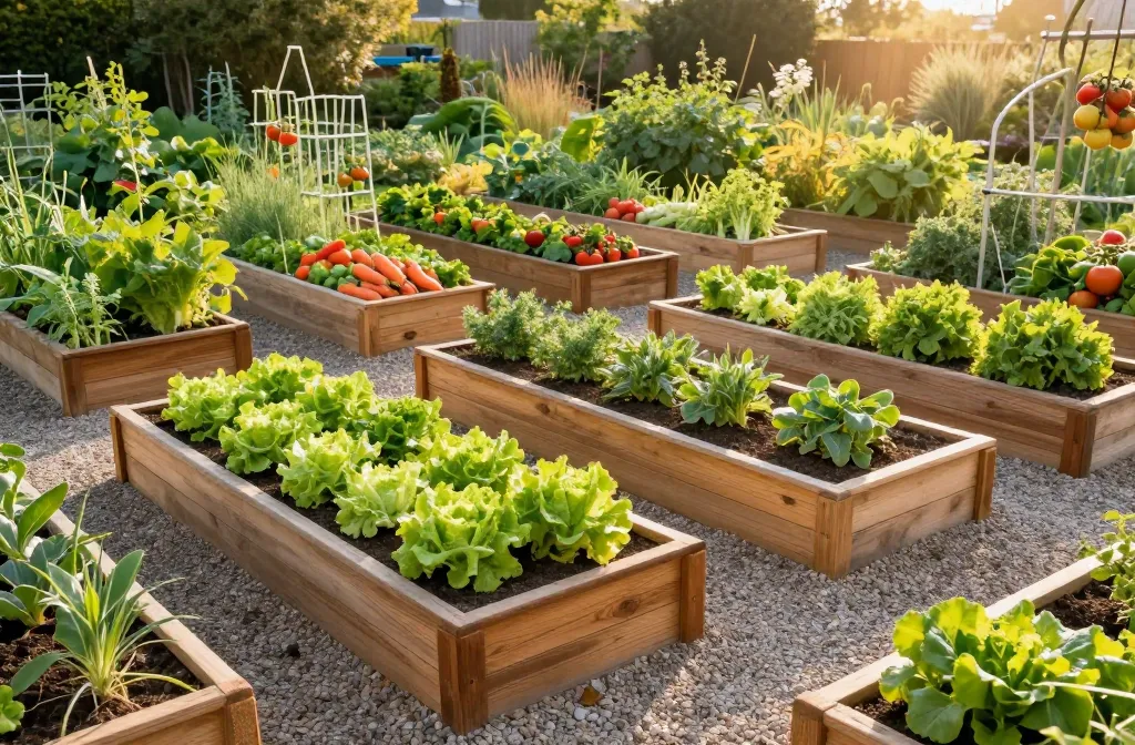 Gorgeous 15 Raised Wooden Garden Borders for Vegetables