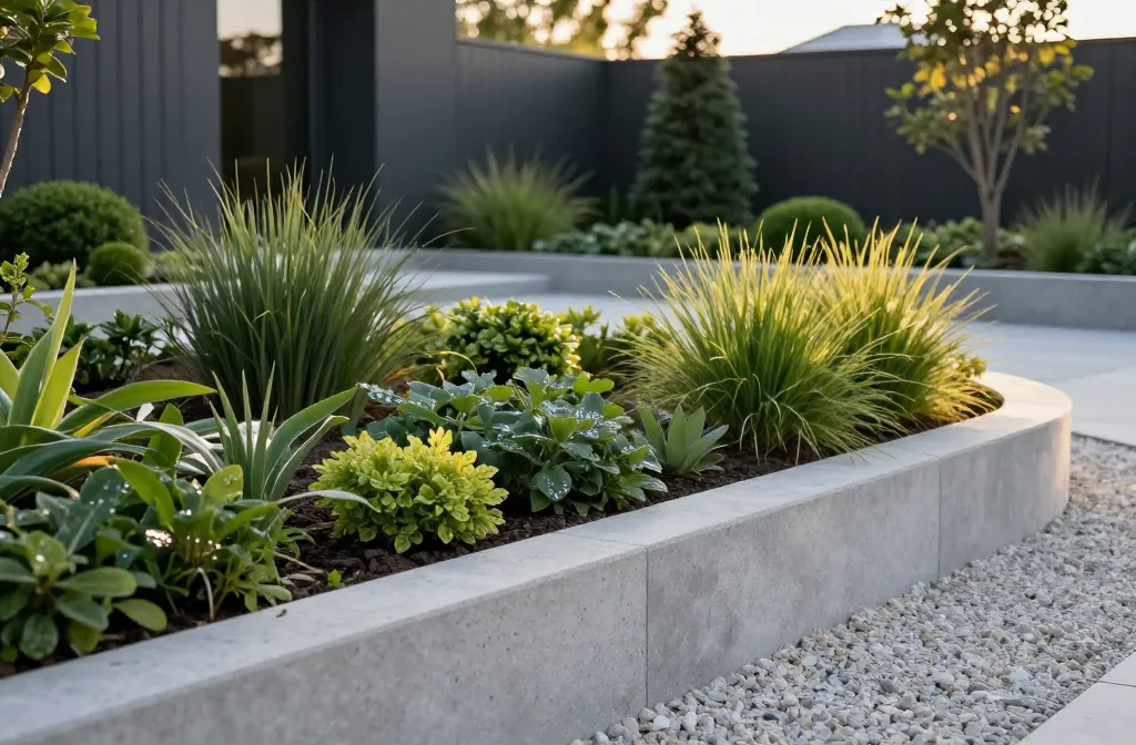 Stunning 11 Concrete Curb Garden Borders for Clean Lines