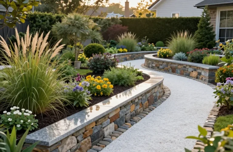 12 Stone Garden Borders That Last Forever You’Ll Love