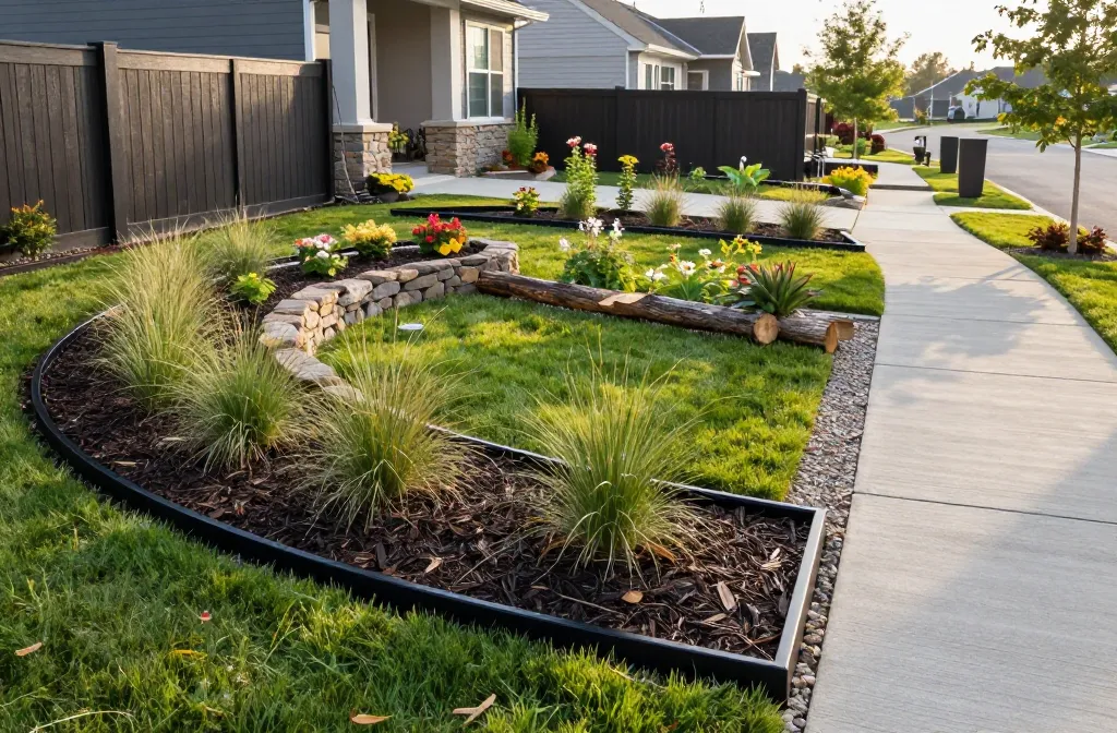 12 No-Dig Garden Border Ideas for Easy Landscaping That Wow