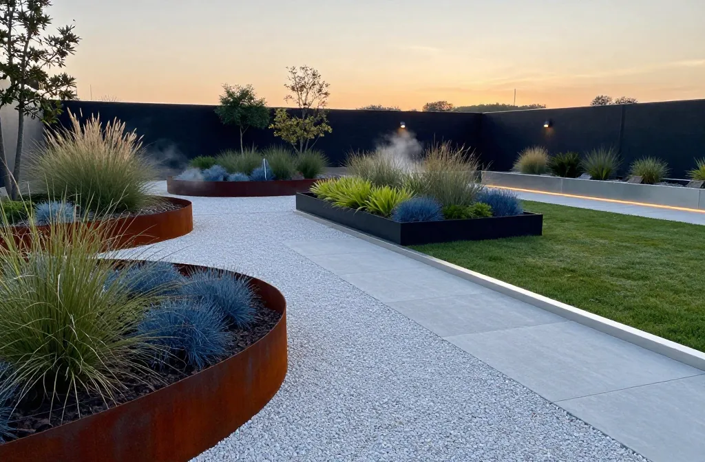 Stunning 15 Metal Garden Border Ideas for a Modern Edge