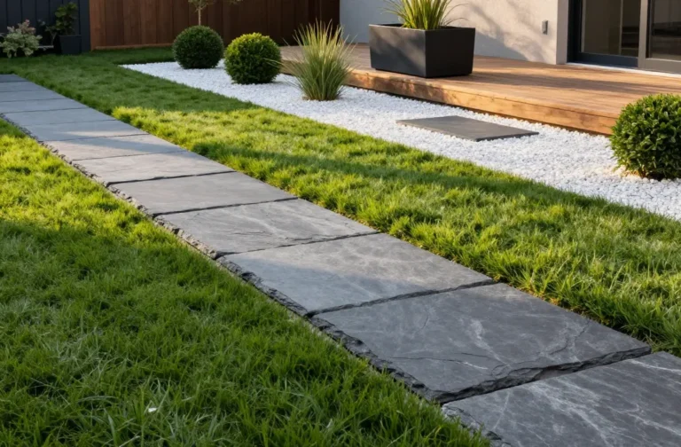 Stunning 11 Slate Garden Border Ideas for a Sleek Look