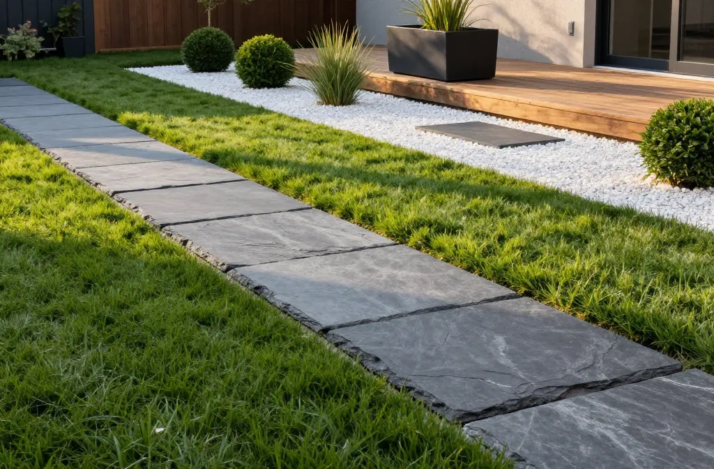 Stunning 11 Slate Garden Border Ideas for a Sleek Look