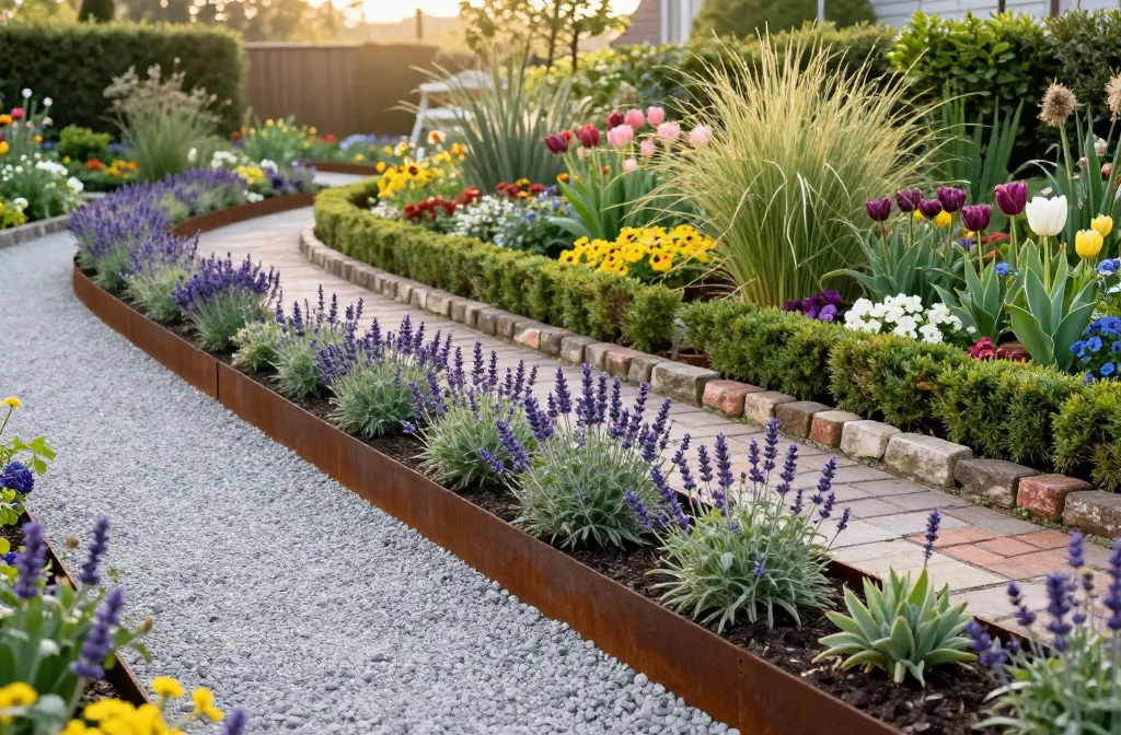 Genius 15 Flower Bed Border Ideas That Make Your Garden Pop