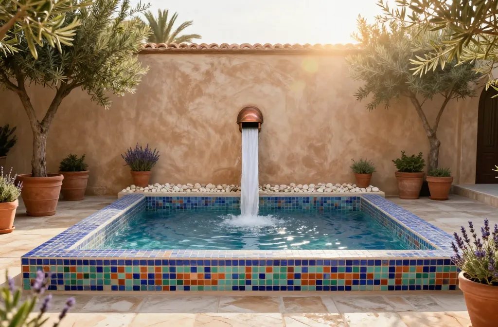 13 Mediterranean Garden Water Features That Feel Luxurious