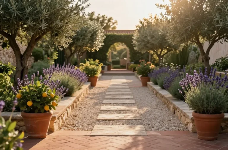 14 Mediterranean Garden Pathway Ideas That Elevate Your Yard Now