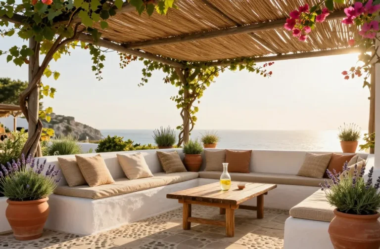 Gorgeous 14 Mediterranean Garden Lounge Ideas for a Relaxing Escape