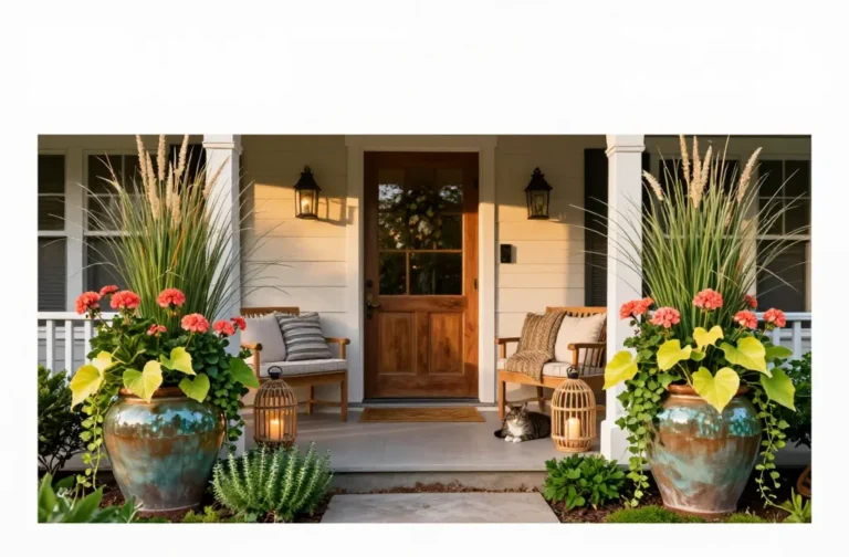 Bliss Awaits 10 Front Porch Landscaping Ideas That Invite Relaxation