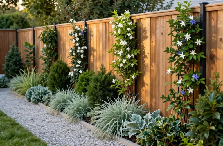Stunning 10 Fence Line Landscaping Ideas That Make Boundaries Beautiful Now