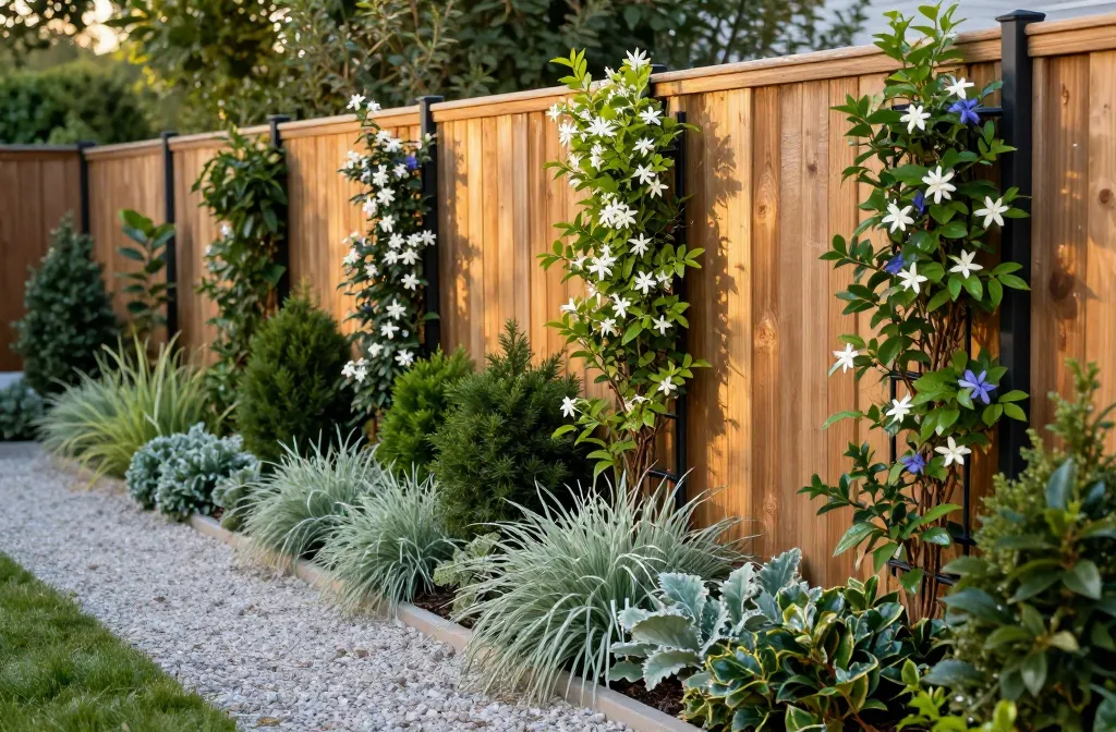 Stunning 10 Fence Line Landscaping Ideas That Make Boundaries Beautiful Now