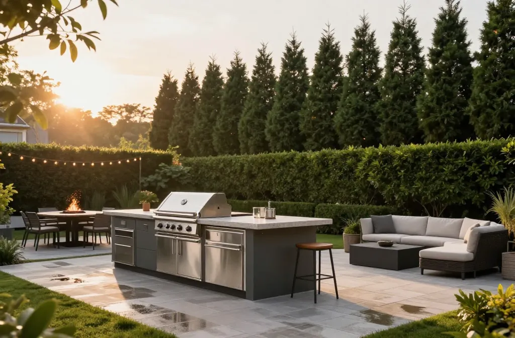 Viral 13 Backyard Landscaping Ideas with Outdoor Kitchens