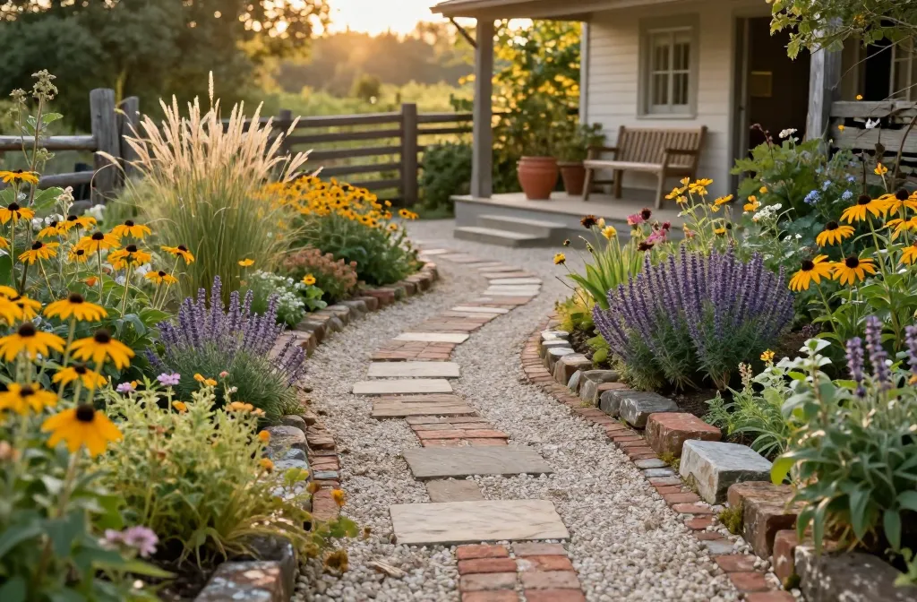 Transform Your Yard with 12 Rustic Landscaping Ideas for a Cozy, Country Feel