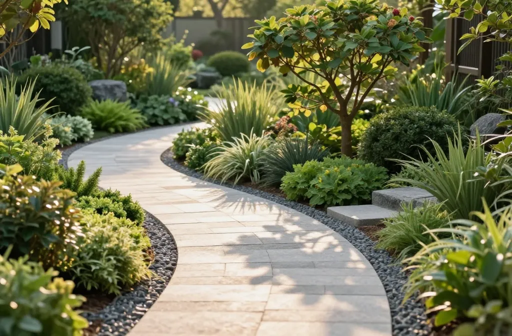 Stunning 10 Landscaping Ideas with Pathways to Try