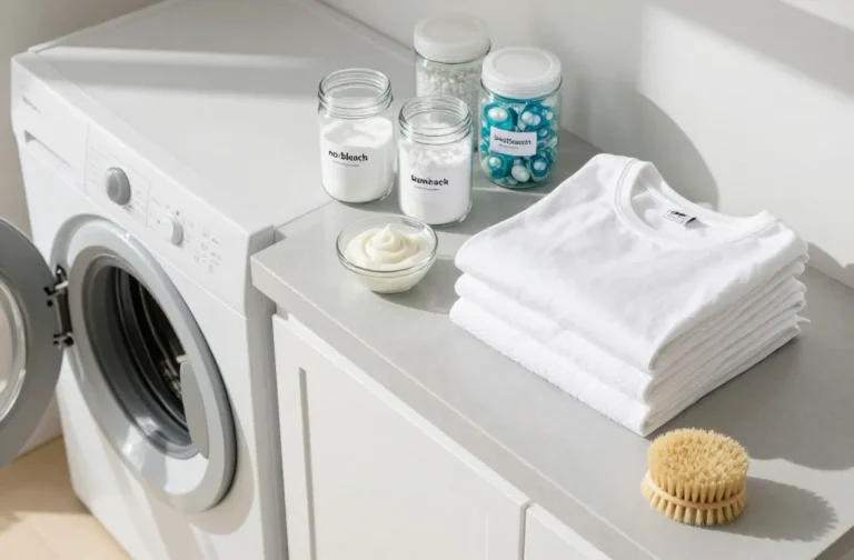 How to Brighten White Clothes Fast Without Bleach