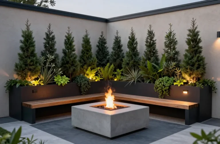 10 Firepit Landscaping Ideas That Add Privacy Instantly Now