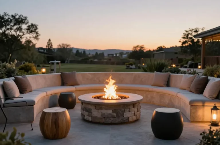 Genius 10 Firepit Backyard Ideas That Maximize Seating Space