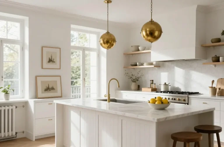 Steal These 13 Modern White Kitchen Hacks to Make Your Space Look Expensive