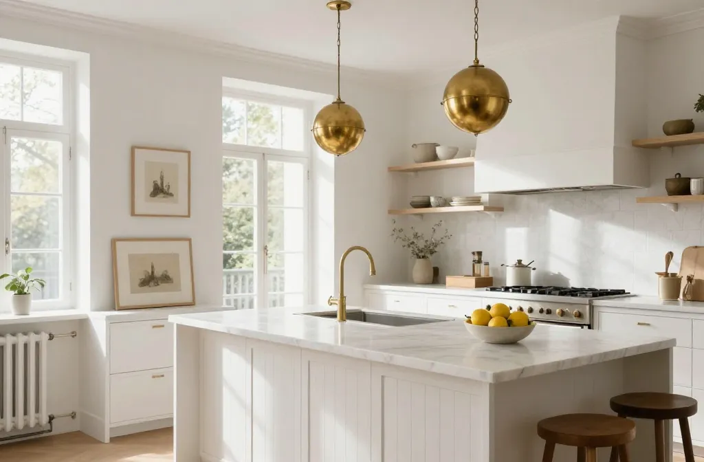 Steal These 13 Modern White Kitchen Hacks to Make Your Space Look Expensive