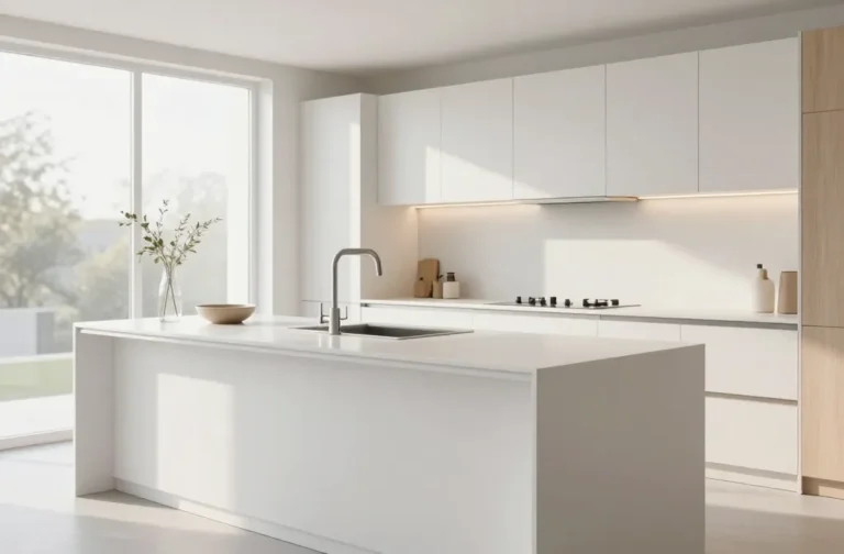 13 Modern White Kitchen Countertop Ideas That Stun