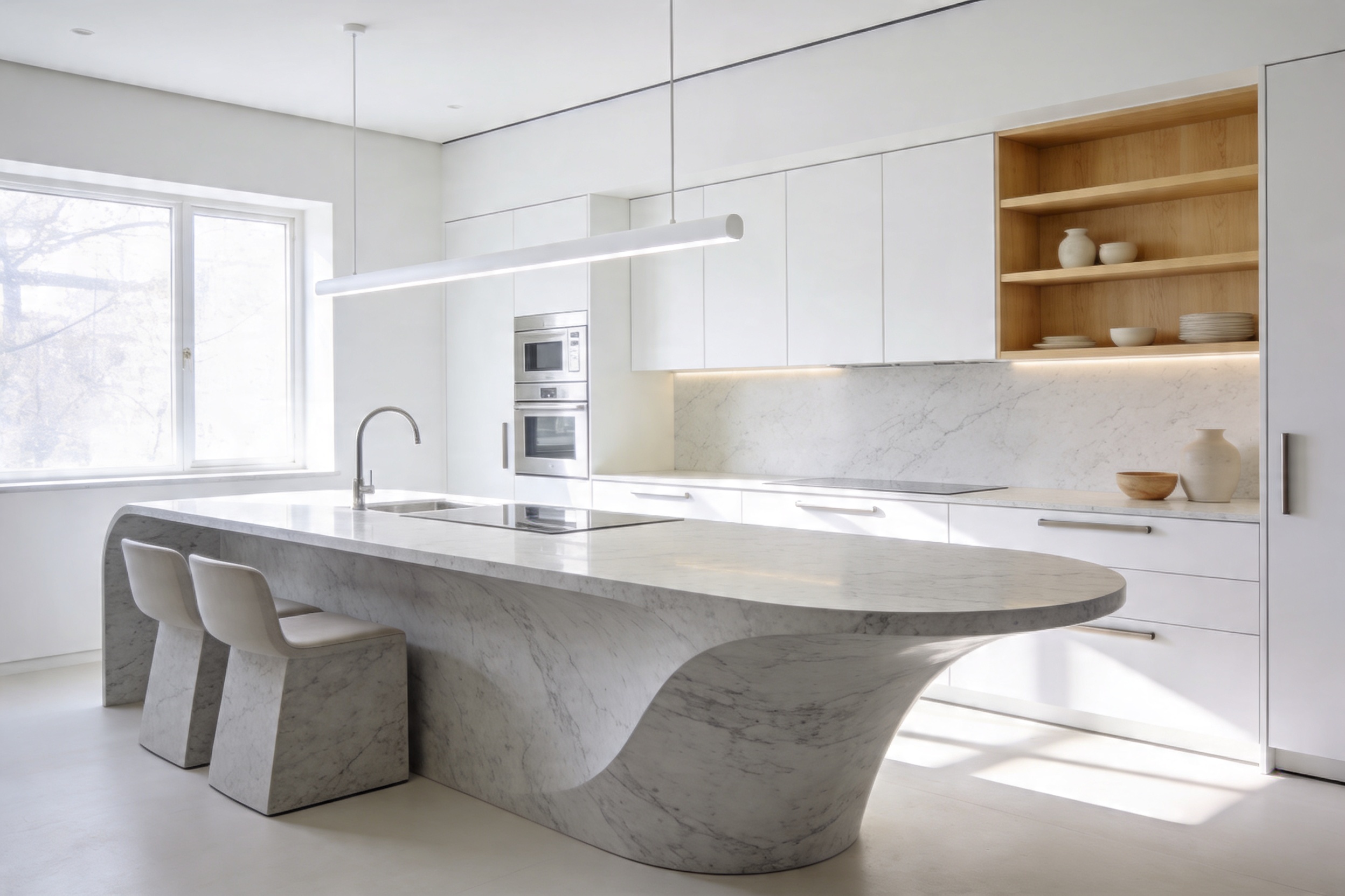 15 Minimalist White Kitchens That Look Expensive You’Ll Love