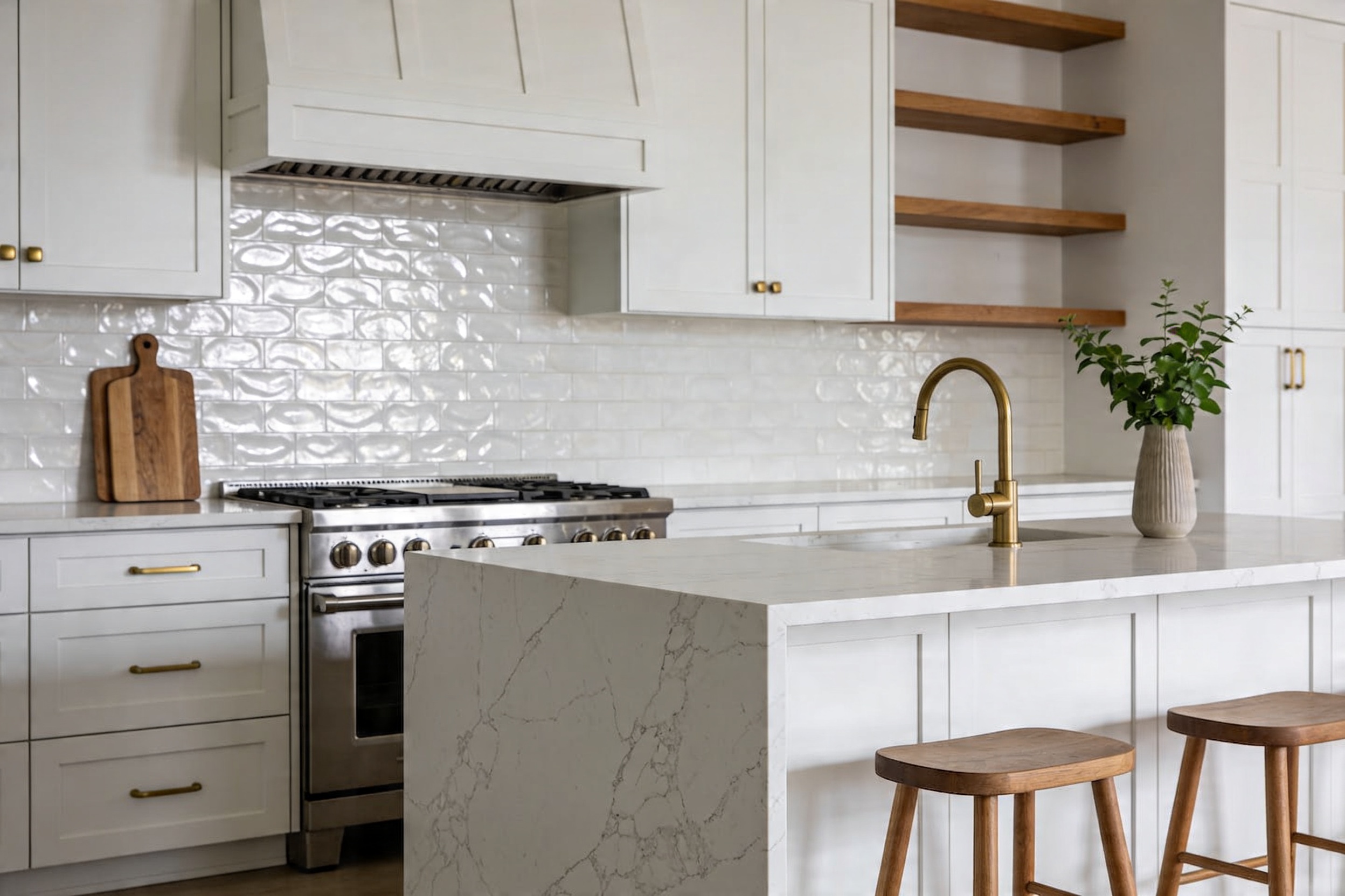 The Secret to a Perfect Modern White Kitchen Revealed